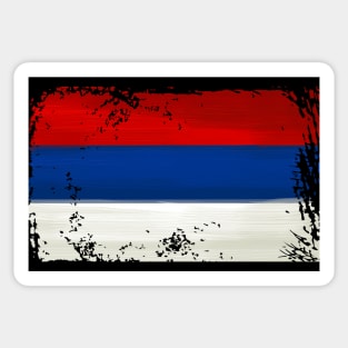 Serbia Flag Sticker